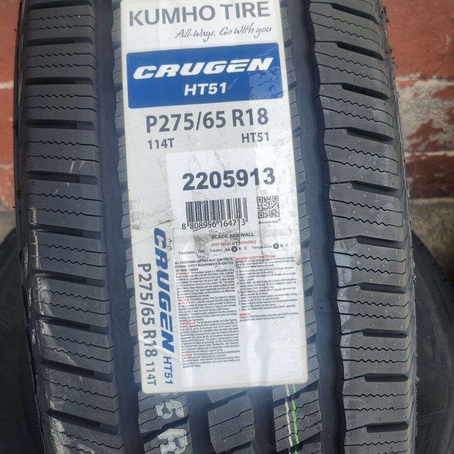 P275/65R18 KUMHO CRUGEN HT51