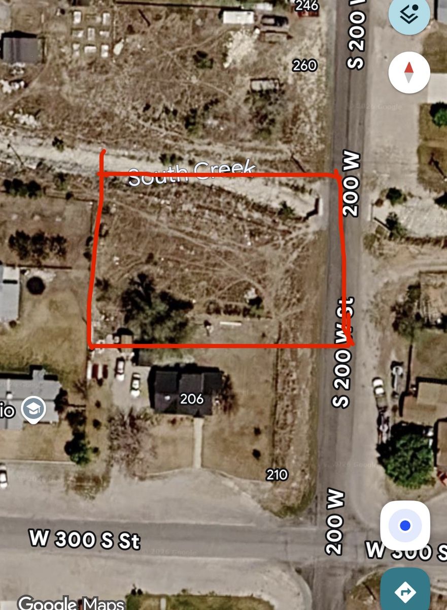 0.31 Acre Residential Land Lot in Manti, UT 200 West 250 South middle of the city.