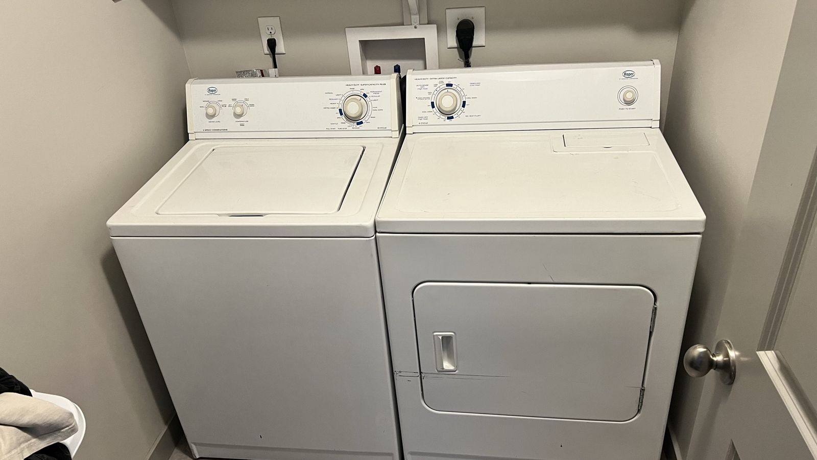 washer & dryer set
