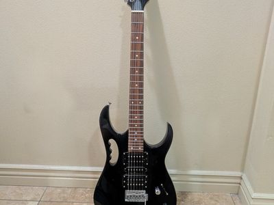 Black Electric Guitar - Used, Good Condition