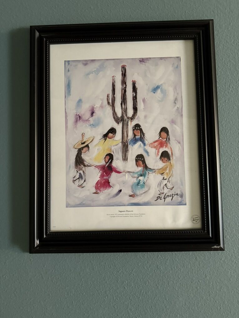 Ted De Grazia 'Saguaro Dancers'