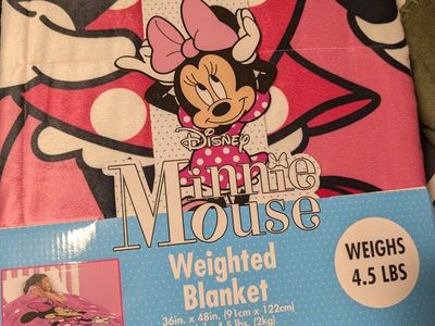 Minnie Mouse weighted blanket