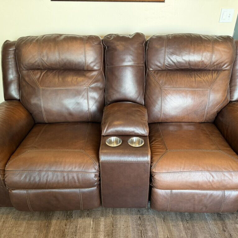 Leather Sectional