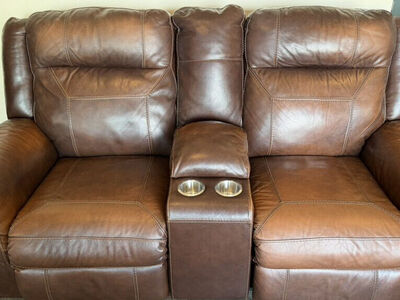 Leather Sectional