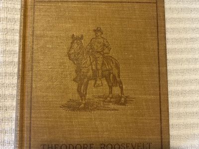 The Rough Riders by Theodore Roosevelt Vintage Hardcover Book