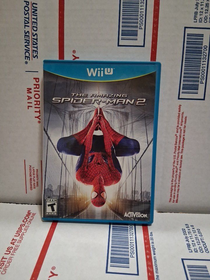 The Amazing Spider-Man 2 (Nintendo Wii U, 2014) Cib