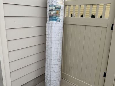 Welded Wire Fencing - 6' x 100' Welded Wire-16 ga. galvanized steel core; 14 ga after Black PVC-Coating, 2" x 2" Mesh