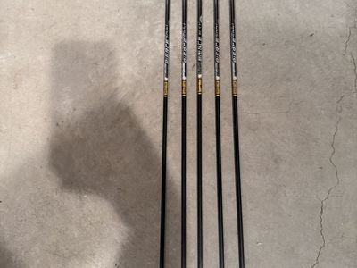 Gold Tip 300 Pierce Platinum Arrows QTY 5