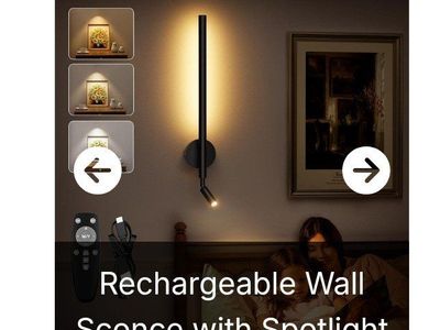 Wall Sconce with Reading Light (NEW)