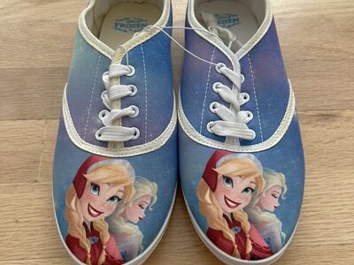 Ladies Disney Frozen Sneakers Size 10