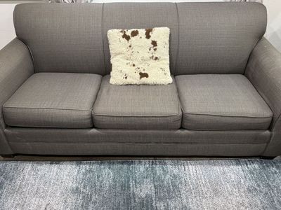 Comfortable Green Fabric Sofa bed - 3-Seater Couch for Living Room