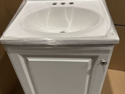 19 Inch Single Sink Bath Vanity