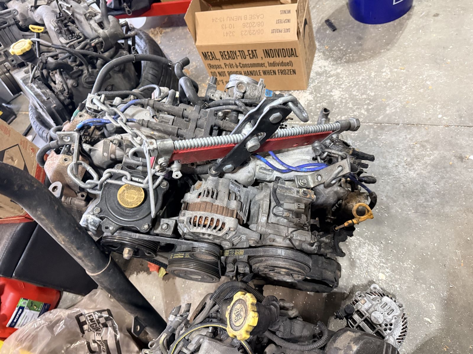 3 Subaru engines