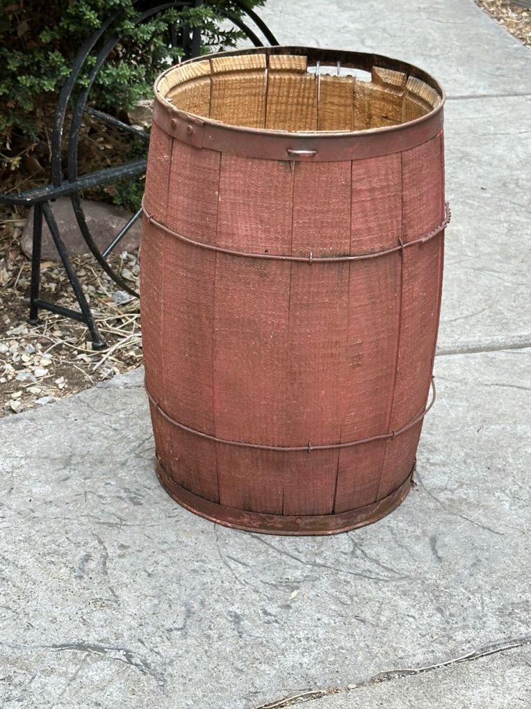 Wooden Barrell