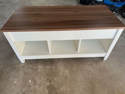 coffee table with lift top
