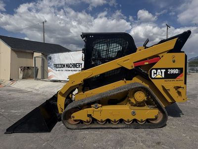Cat 299D2 XPS High Flow Skid Steer Loader Tractor Work Ready