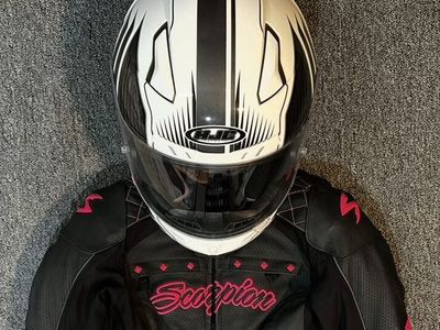 HJC Helmet and Scorpion Jacket Bundle
