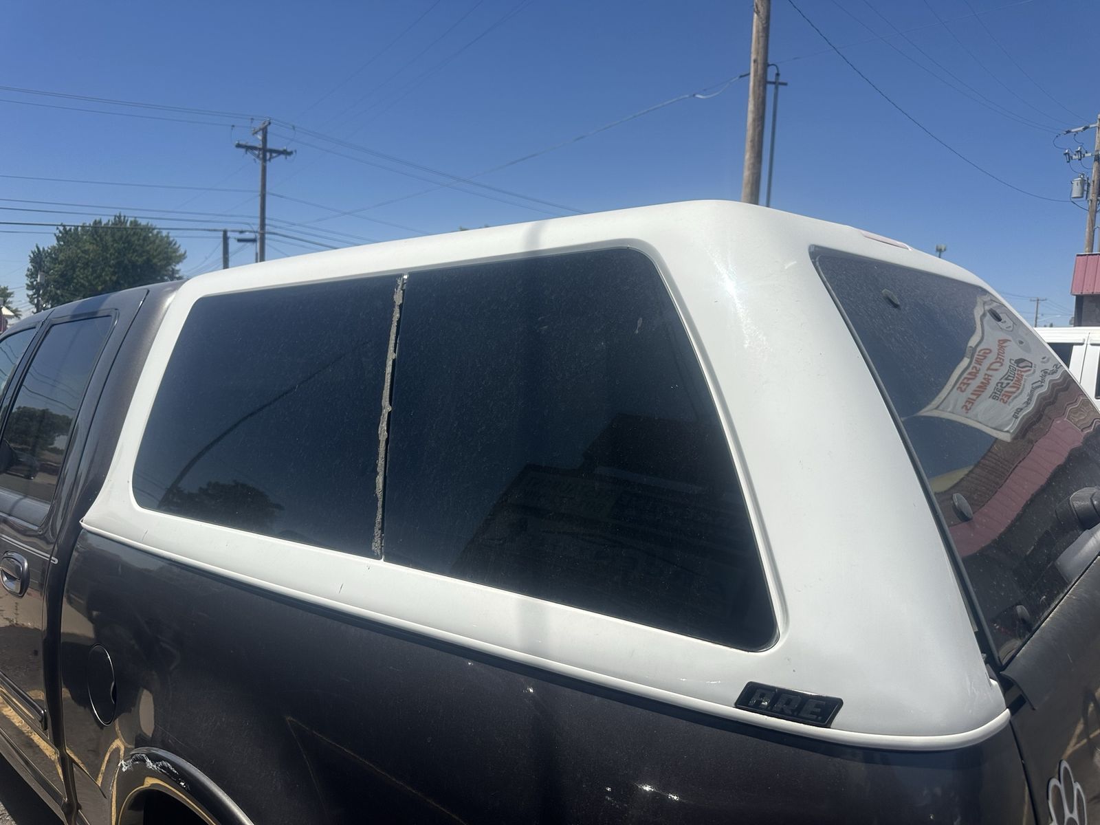1999 to 2003 f150 short bed ARE shell with keys