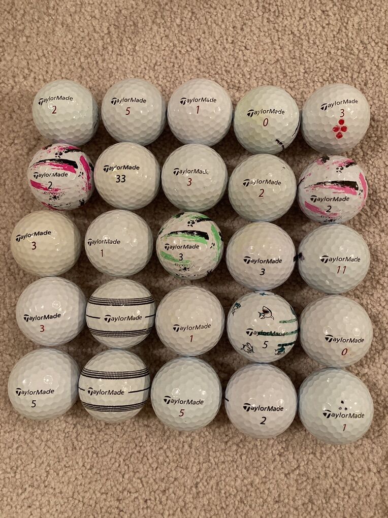 TaylorMade Golf Balls (25/$14) Like New