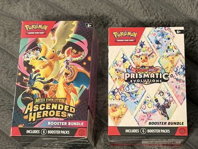 Booster bundles prismatic and ascended heroes bundle