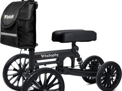 NEW VitaSophy Knee Scooter with Disc Brake System, Steerable Knee Walker for Adults for Foot Surgery