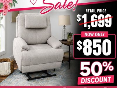 ️ Mother’s Day Sale – Power Lift Recliner