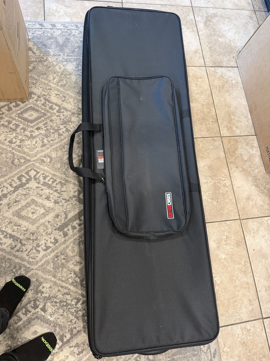 Gator Cases GK-88 SLIM XL 88-Note Slim Keyboard Gig Bag Soft Case - Excellent Condition