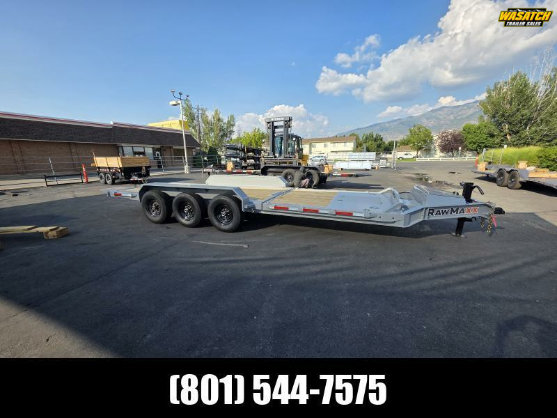 2026 RawMaxx 24' G7X Triple Gravity Tilt Flatbed Trailer