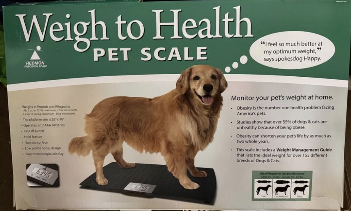 Redmon Digital pet weight scale