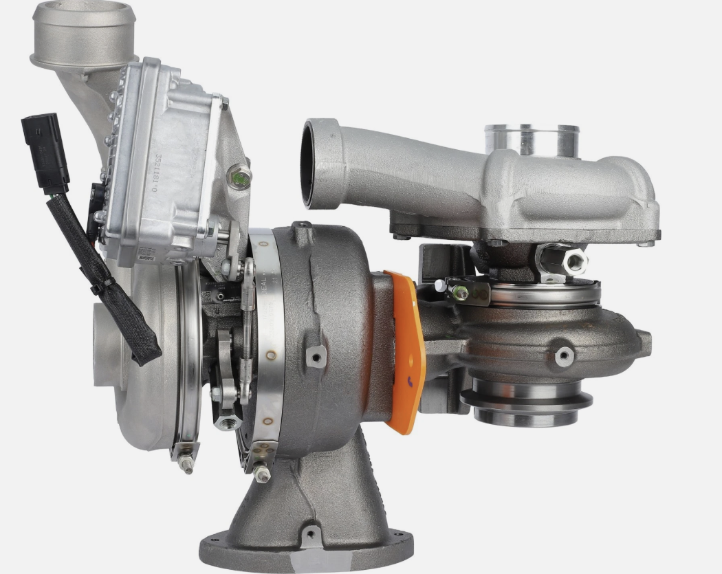 BORGWARNER 479514 REMAN TURBO HP/LP SET W/SRA ACTUATOR 2008-2010 FORD 6.4L