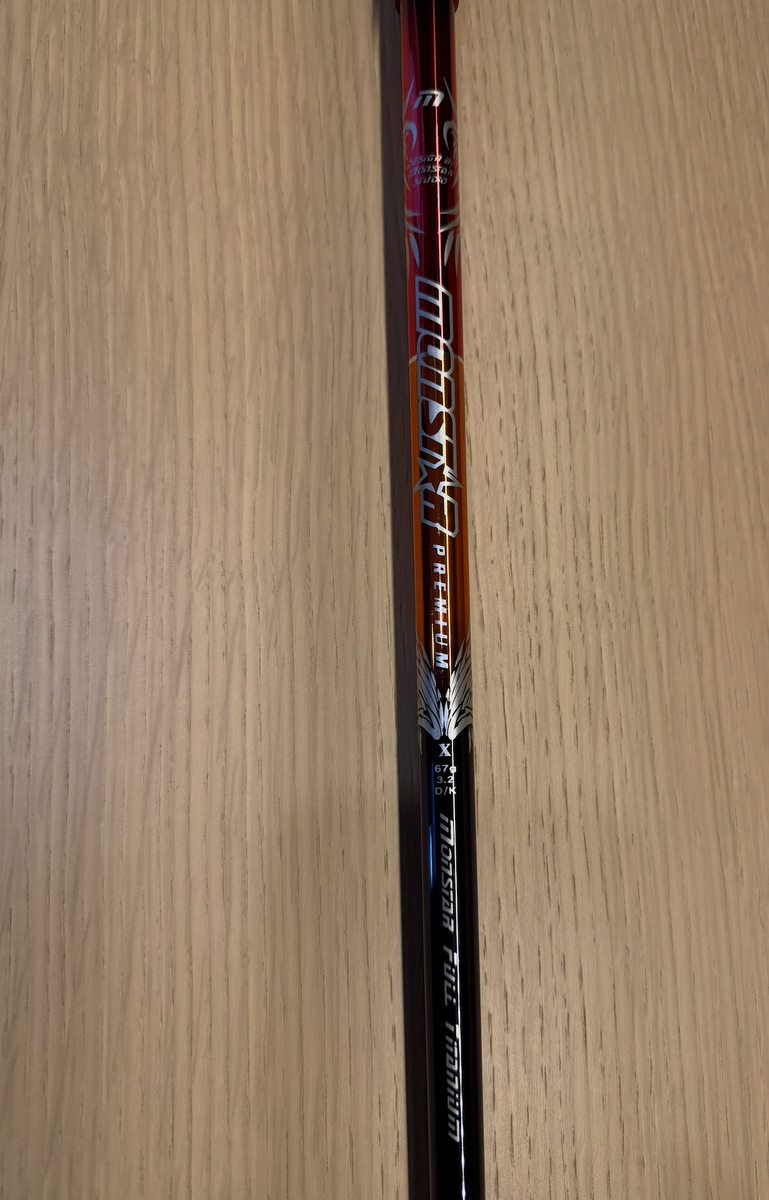Monstar Premium X Korean Driver Shaft | 67g Full Titanium | 44" | Callaway Tip |