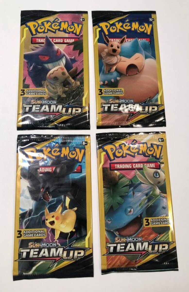 Pokemon Sun & Moon Team Up 3-Card Mini Booster Pack - Unweighed (1 Pack)