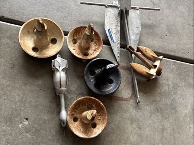 Assorted Boat Anchors / Danforth Etc.