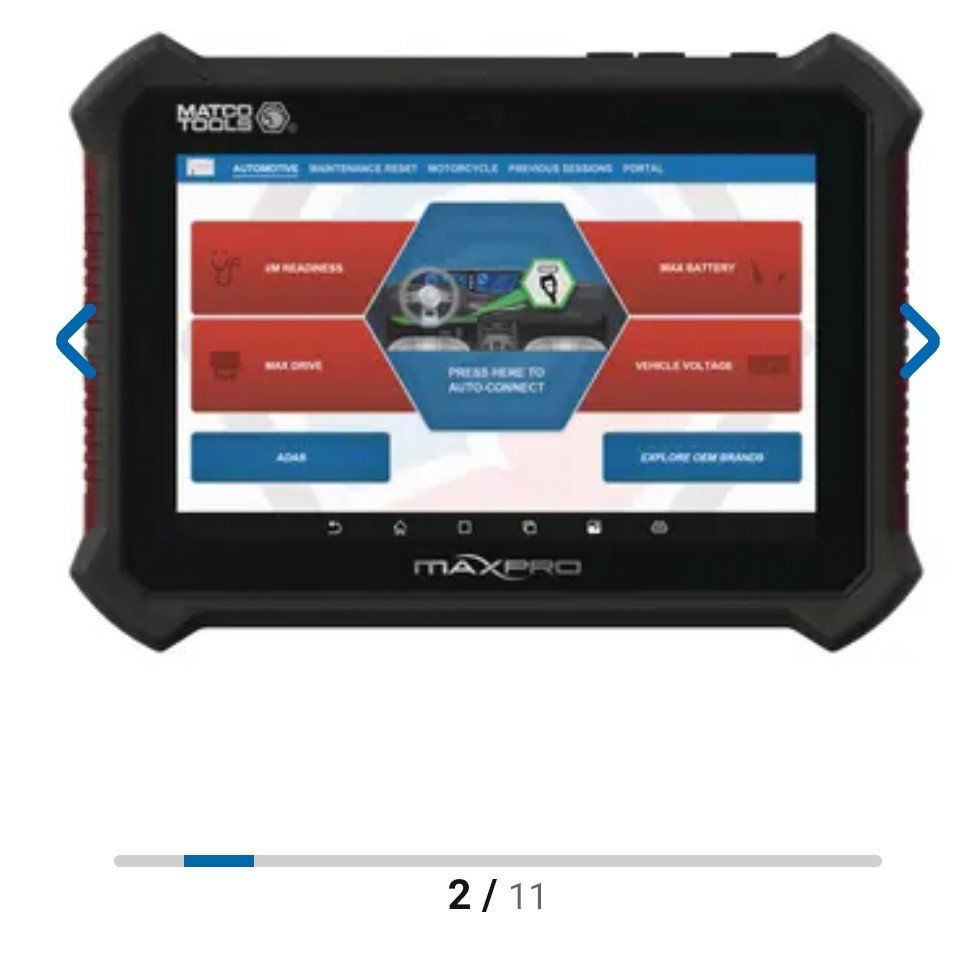 Matco MaxPro scan tool.