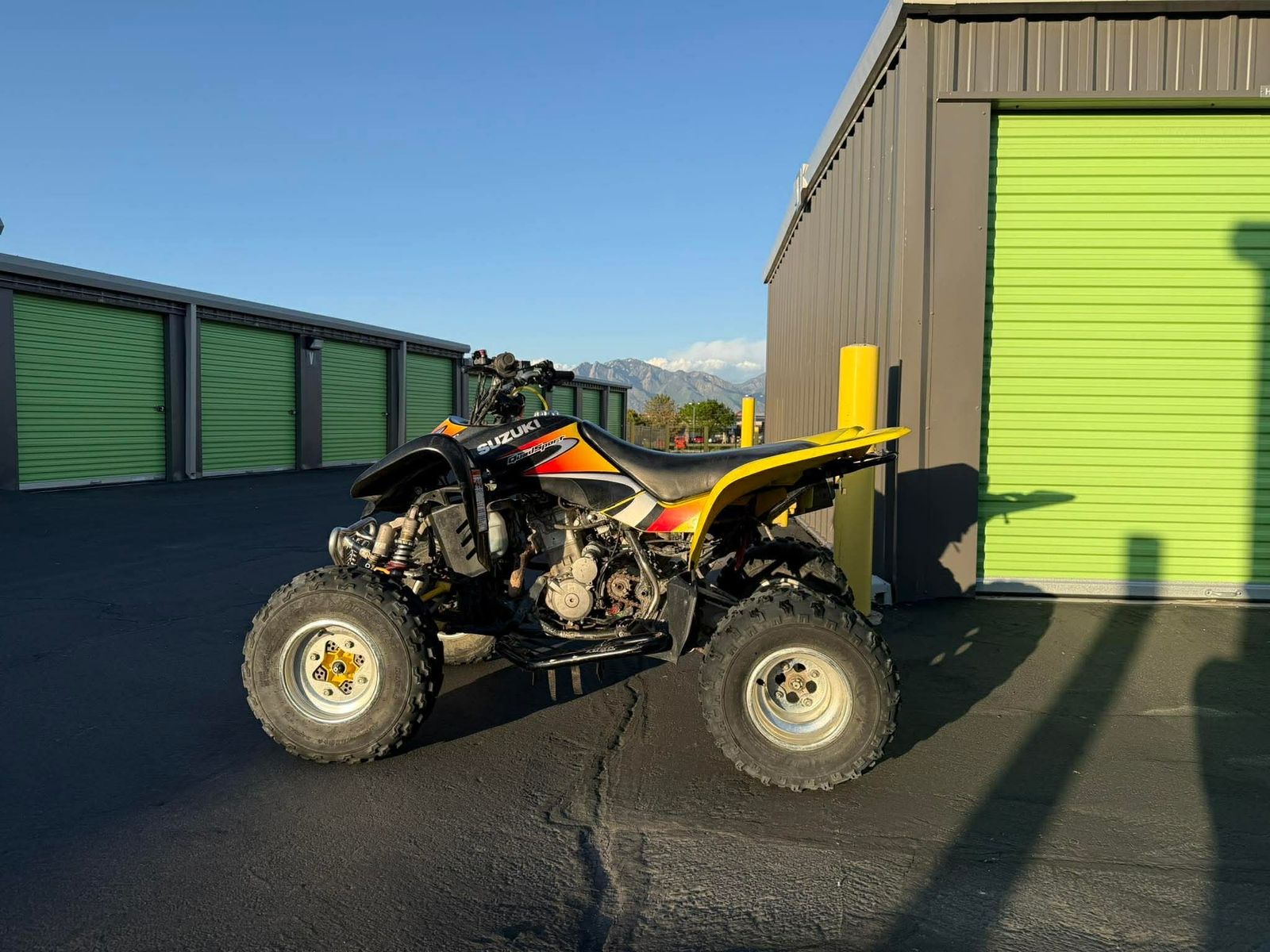 Suzuki QuadSport Z400 ATV - Yellow/Black