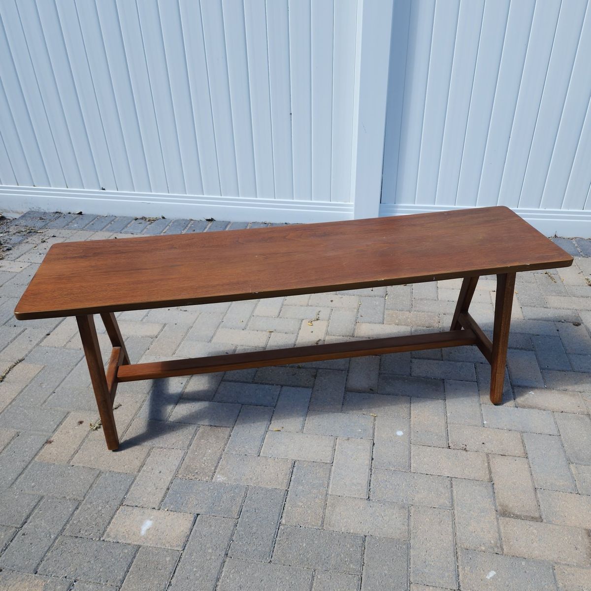 Wooden Entryway Bench