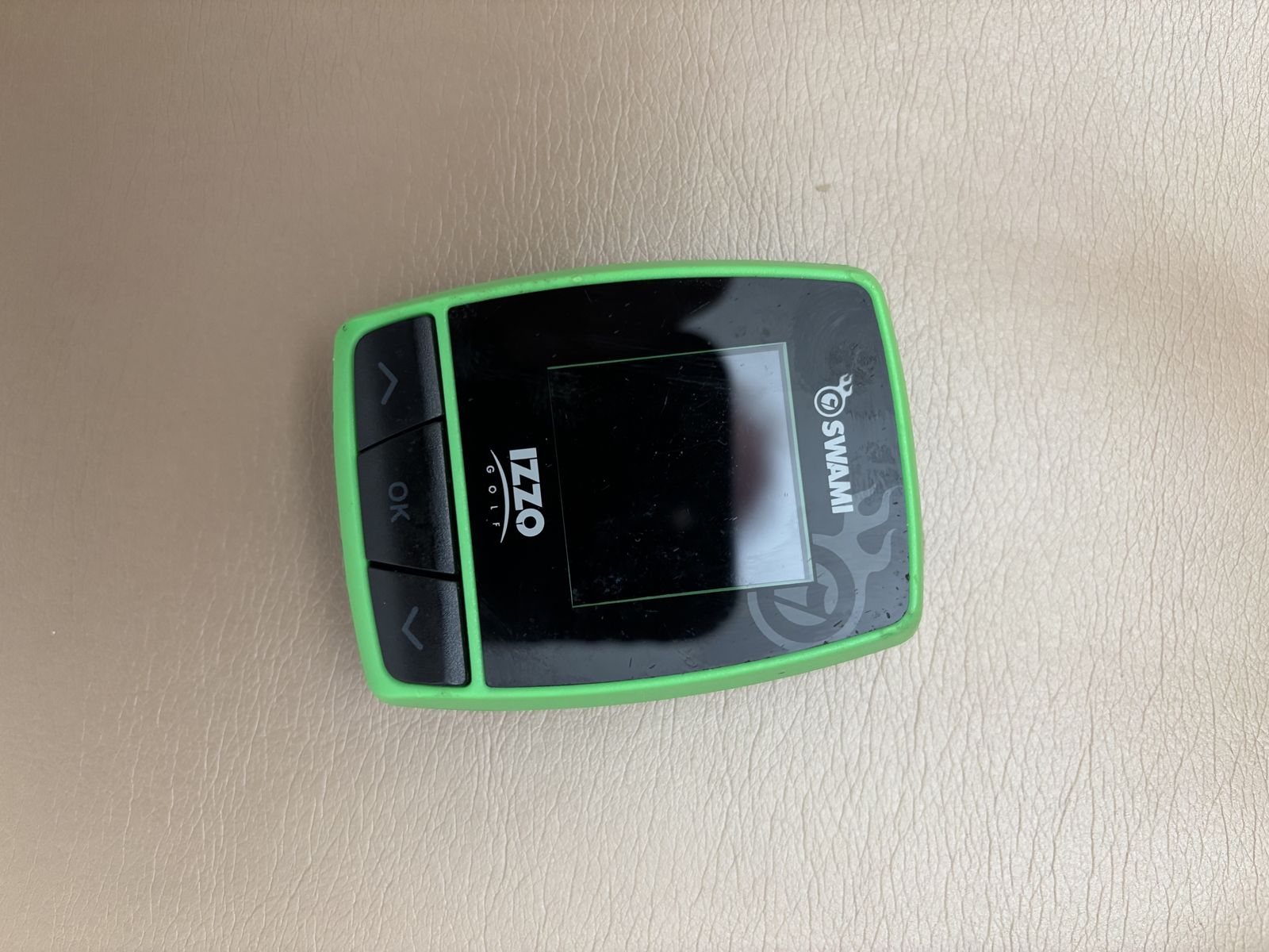 Izzo Golf Swami GPS Golf Rangefinder - Green/Black, Compact & Accurate Course Yardage