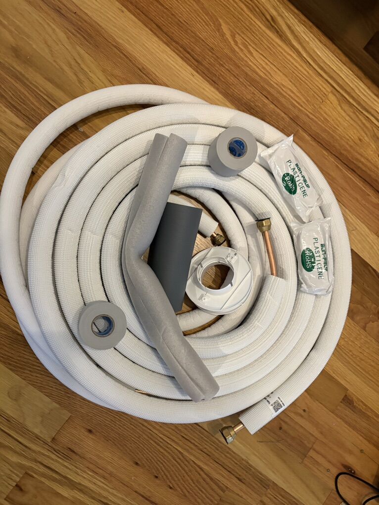 16.4 ft / 5 Meter Mini Split Line Set 1/4 & 3/8