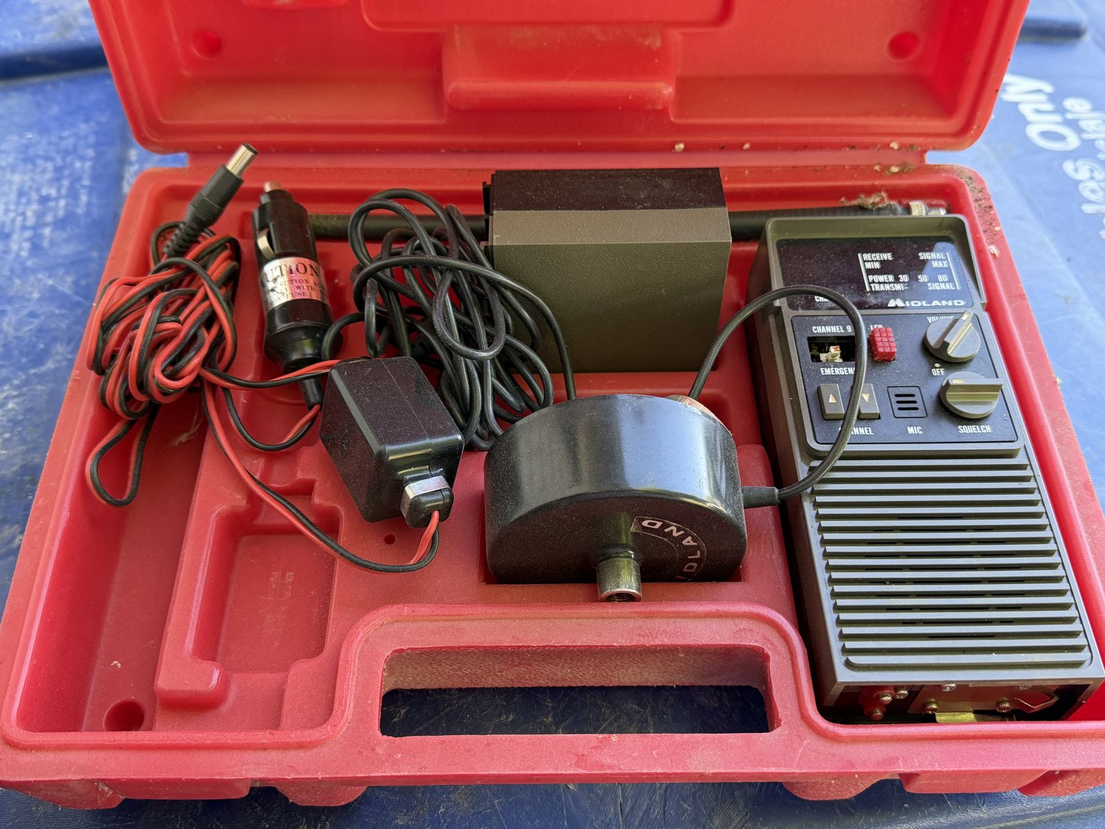 meter for adjusting the trim on a CB antenna.