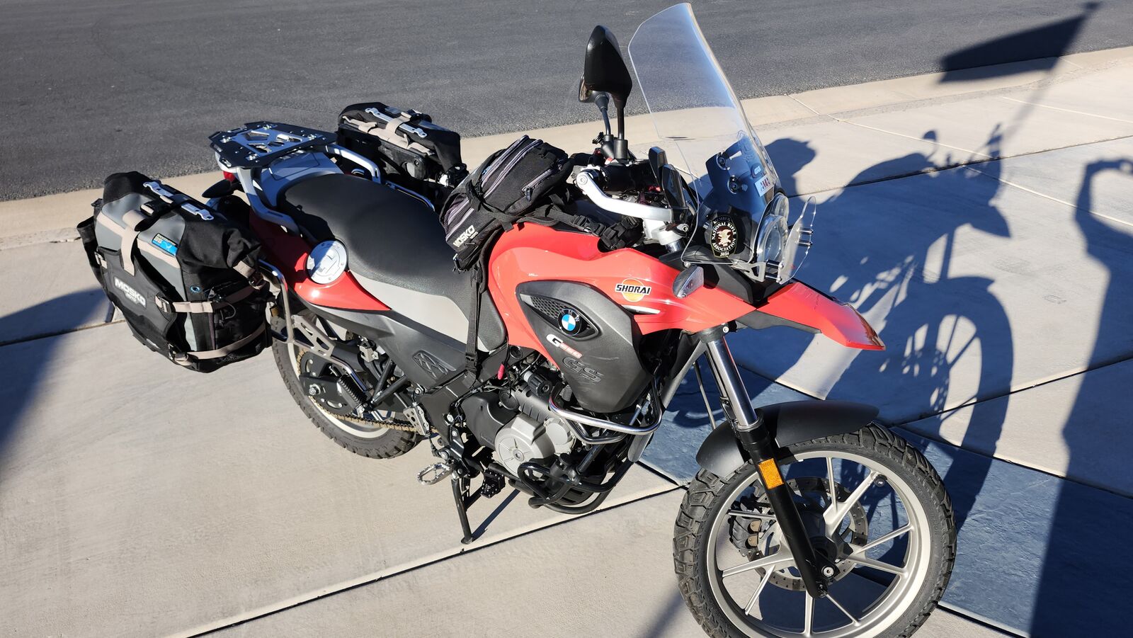 BMW G650 GS Adventure Motorcycle