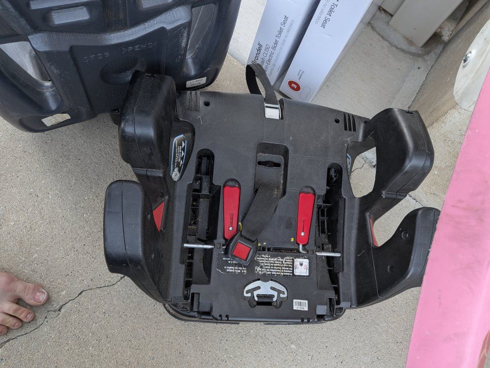 Free two boosters (toddler car seat)