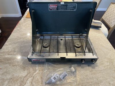 Vintage 1993 Coleman stove Dual Burner