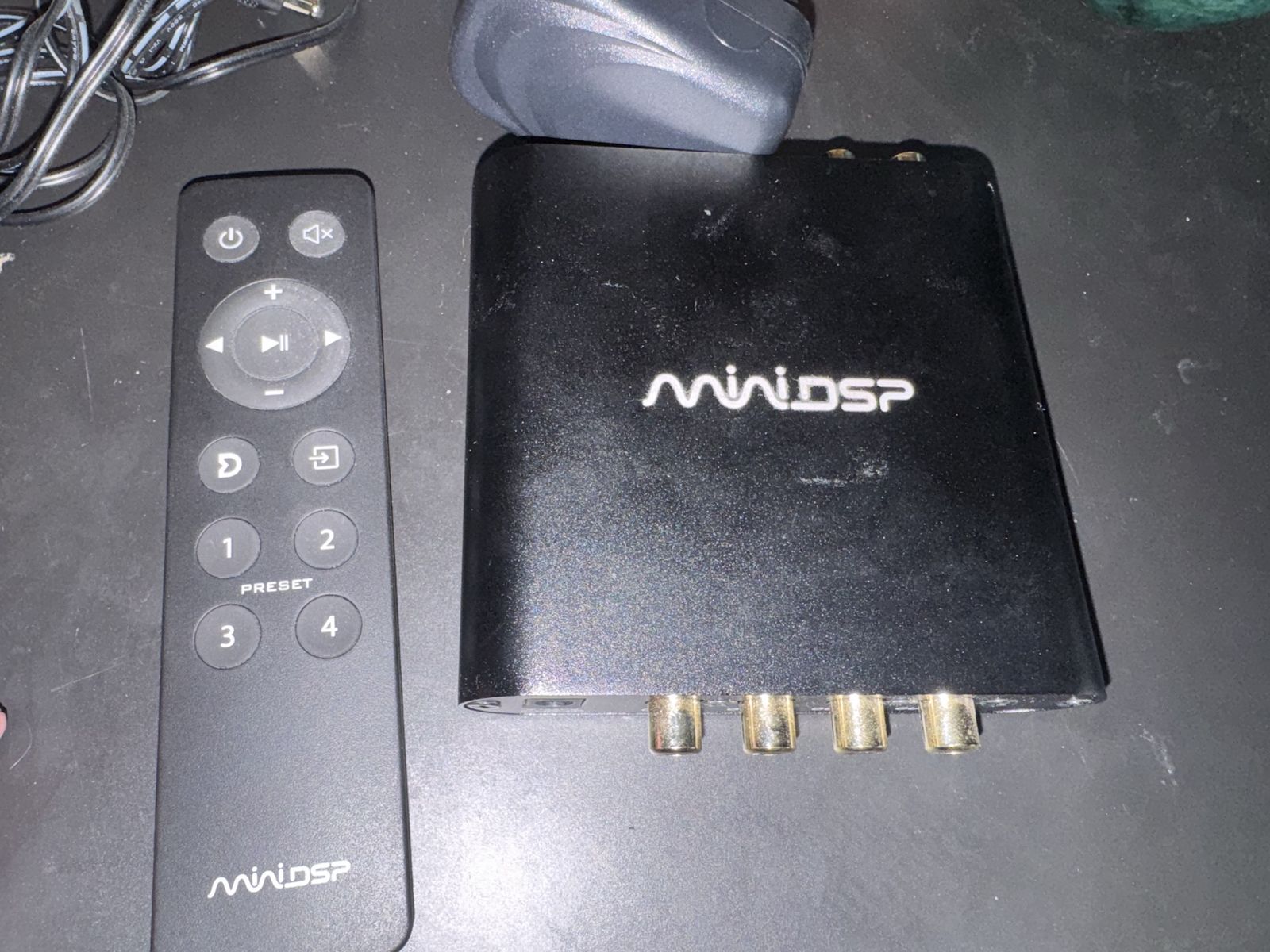 miniDSP HD Digital Signal Processor with Remote Control and Power Supply dsp 