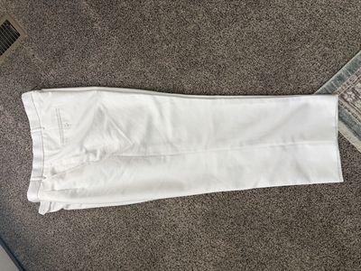 Men's White Dress Pants - Size 40x30
