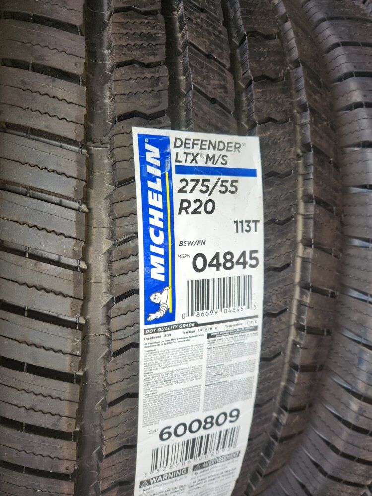 275/55r20 michelin defender ltx ms
