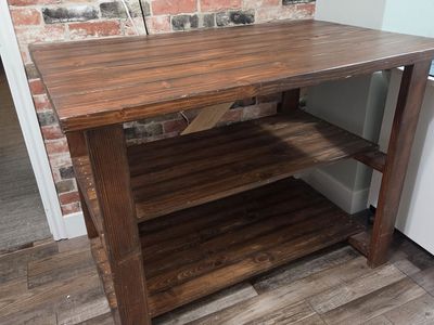 Craft table, counter height