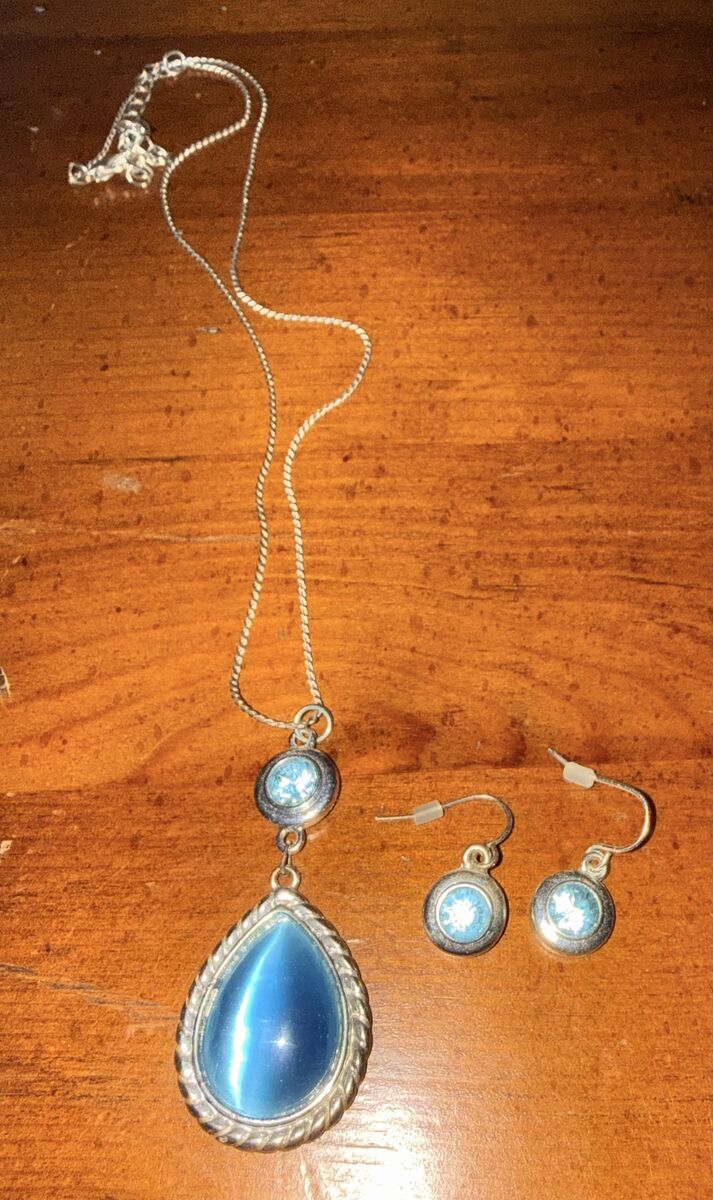 Sterling Silver Necklace and Earring set