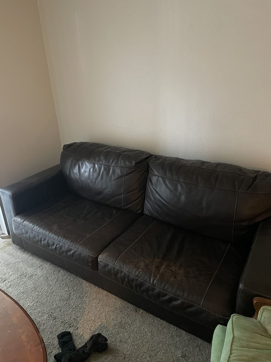 Free Leather Couch