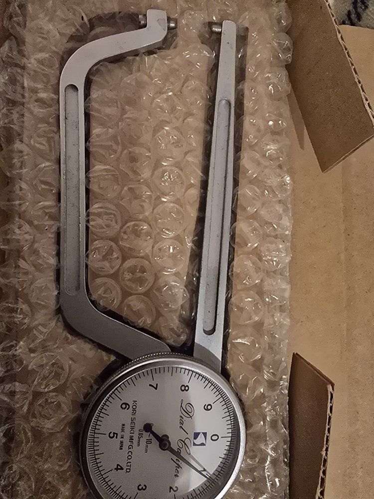 Vintage Kori Seiki Dial Caliper Gauge 0-10mm Made in Japan