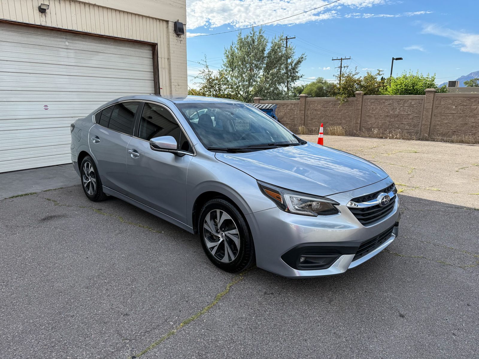 2021 Subaru Legacy 2.5i Premium — rebuilt & branded title, 22% below market